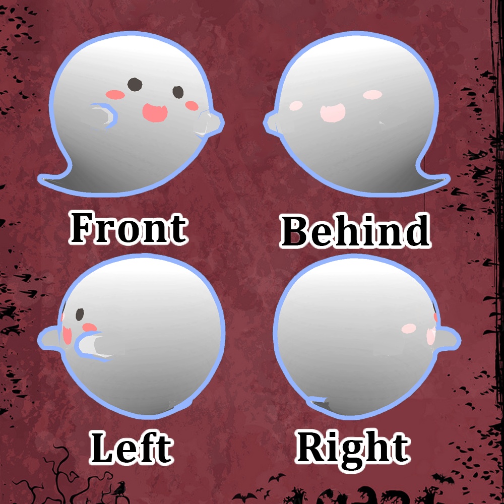 Ghost--おばけ--vrchat用