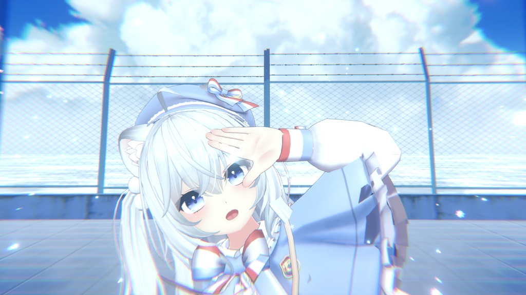 【PB対応】【舞夜ちゃん、狐雪ちゃん専用】水色ゴシックスカート/Aqua Gothic Skirt