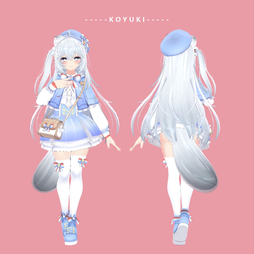 【PB対応】【舞夜ちゃん、狐雪ちゃん専用】水色ゴシックスカート/Aqua Gothic Skirt