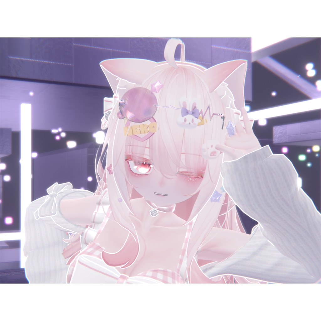 【舞夜ちゃん専用】Headwear 001/ヘアアクセサリー -- vrchat用