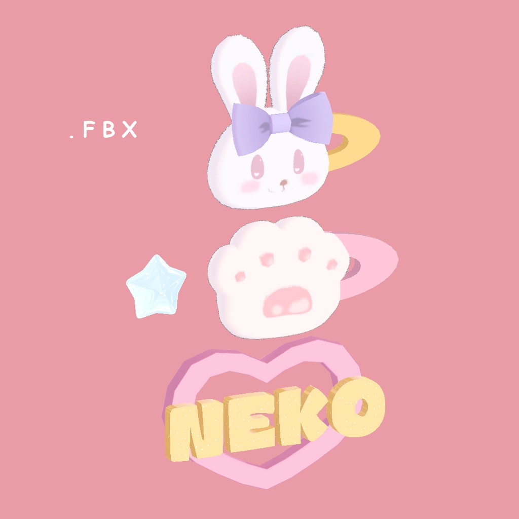 【舞夜ちゃん専用】Headwear 001/ヘアアクセサリー -- vrchat用