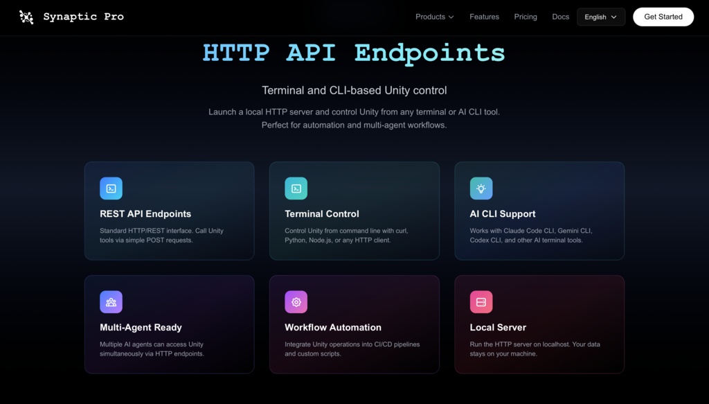 Synaptic AI Pro for Unity -自然言語でUnityを操作