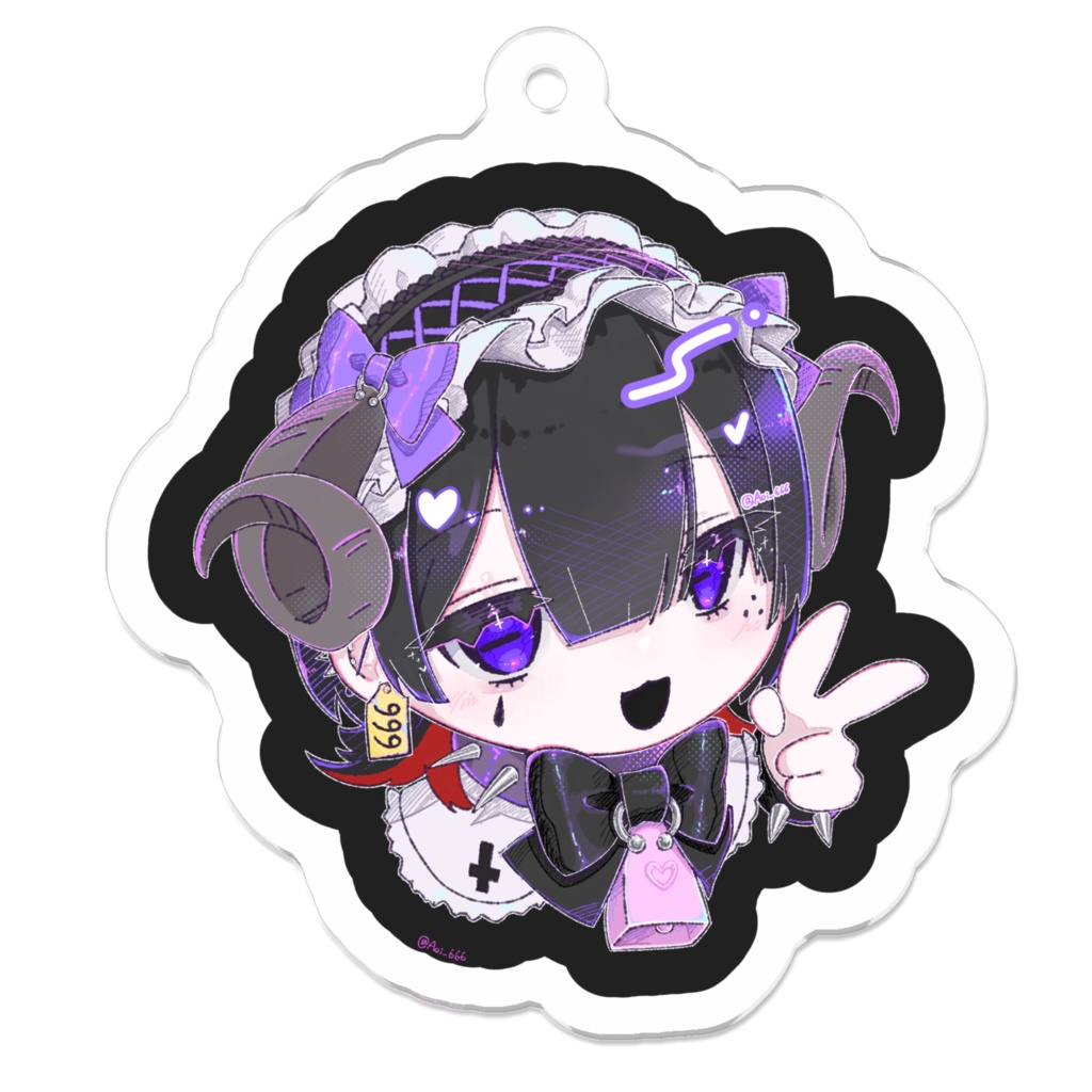 AΘIちゃんアクリルキーホルダー