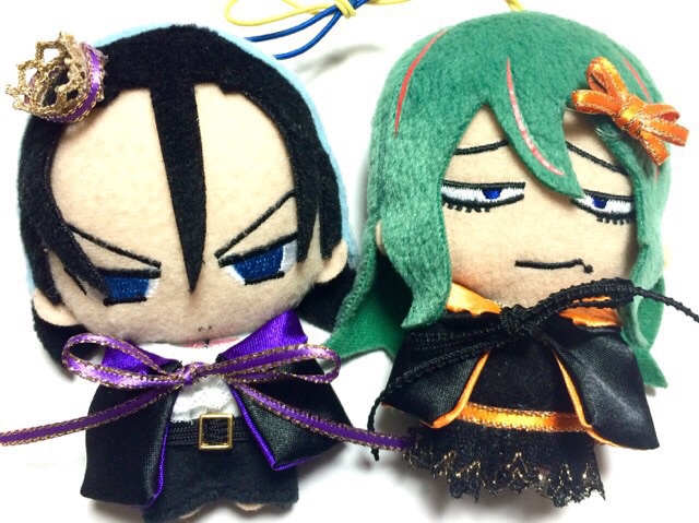プチマスはろうぃん服(紫&オレンジ)