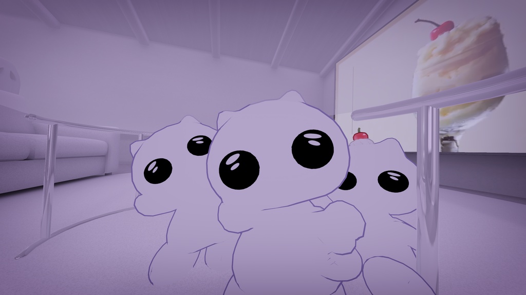 ねこのむゆ/オリジナル3Dモデル