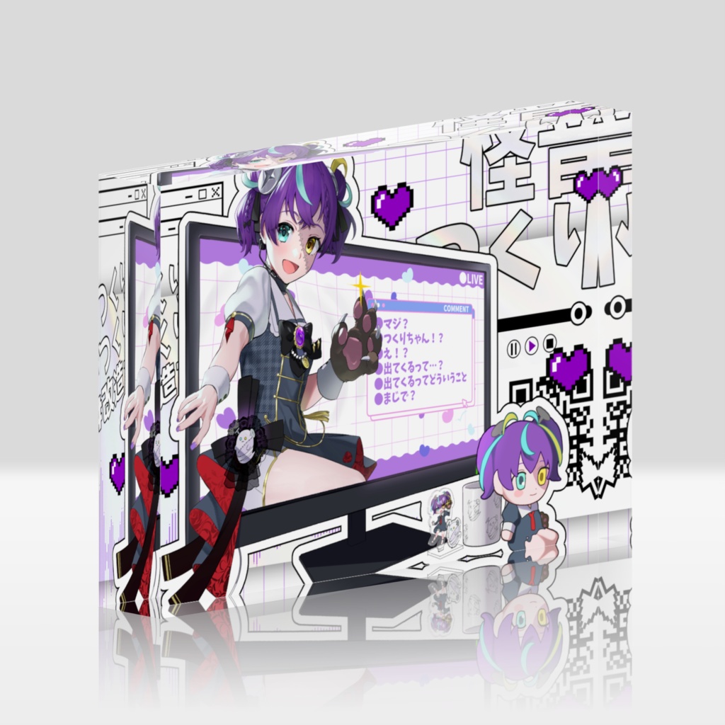 4周年記念 アクリルブロック