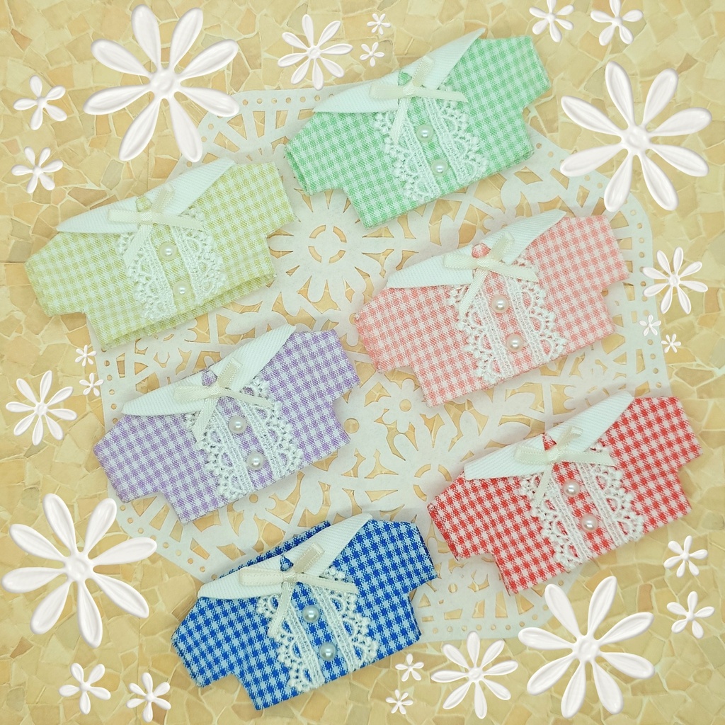 【ぱぺ用】ちぇっくシャツ