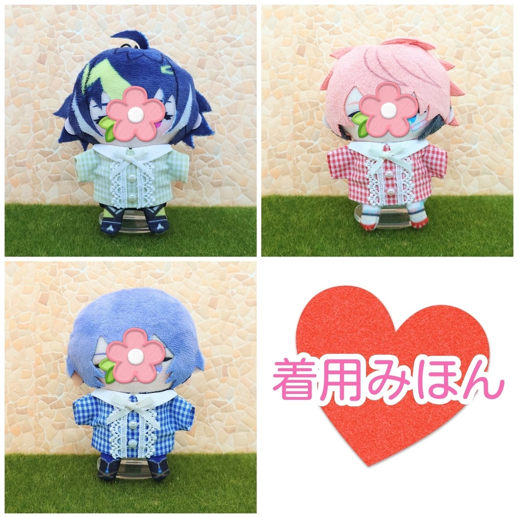 【ぱぺ用】ちぇっくシャツ