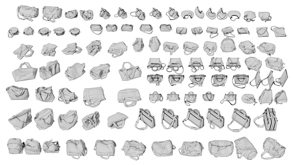 衣類3D素材463点セット