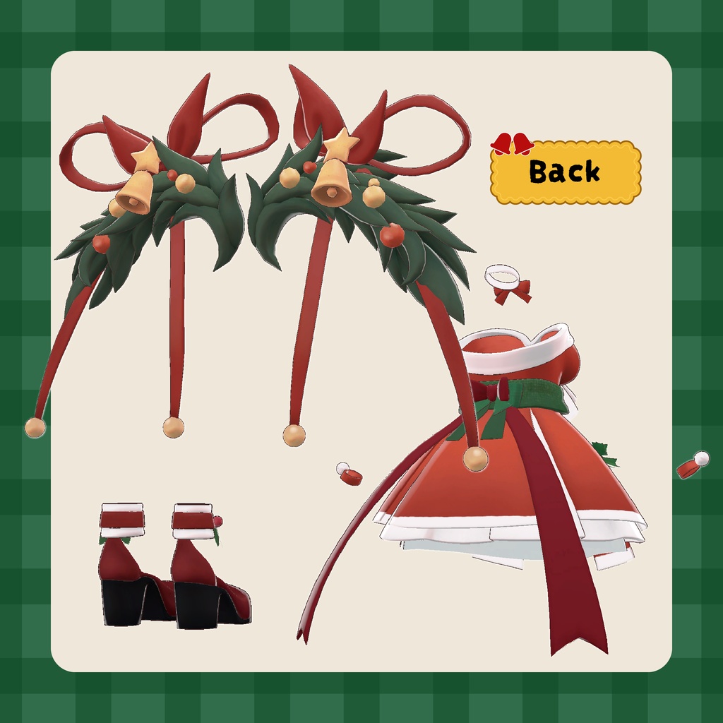 クリスマスエンジェル / Christmas Angel 【VRC衣装】【PC Only】