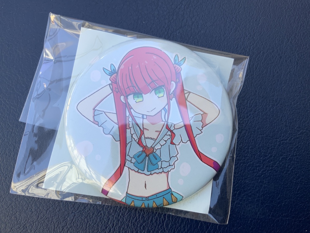 ドシャちゃん缶バッジ A