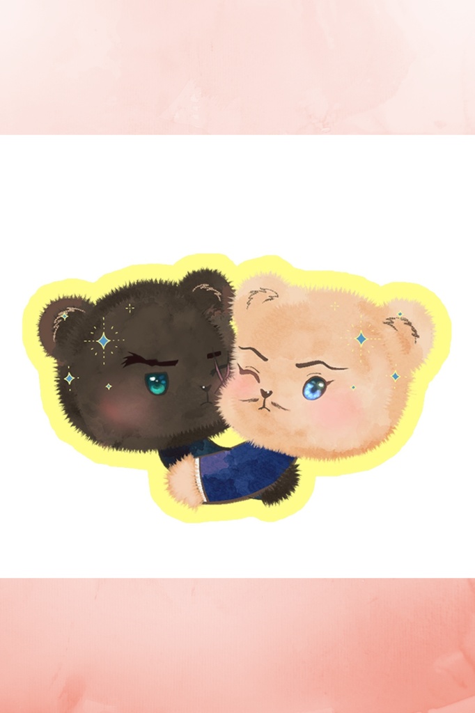 PVCスマホホルダー+ダイカットステッカーセット