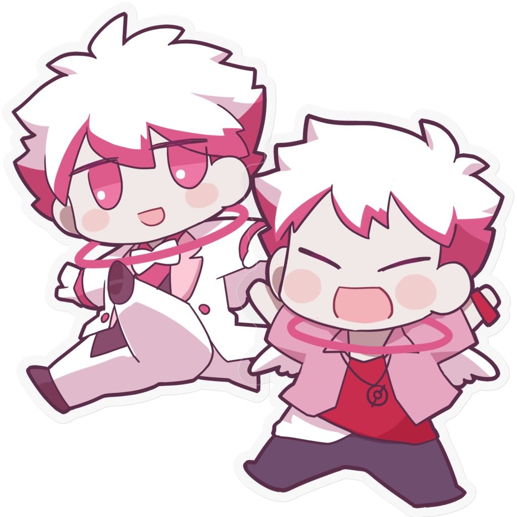 ちび天使ステッカー