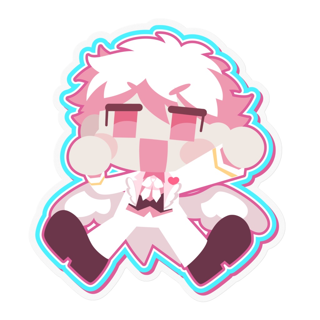 ぱんぱかぱん天使ステッカー