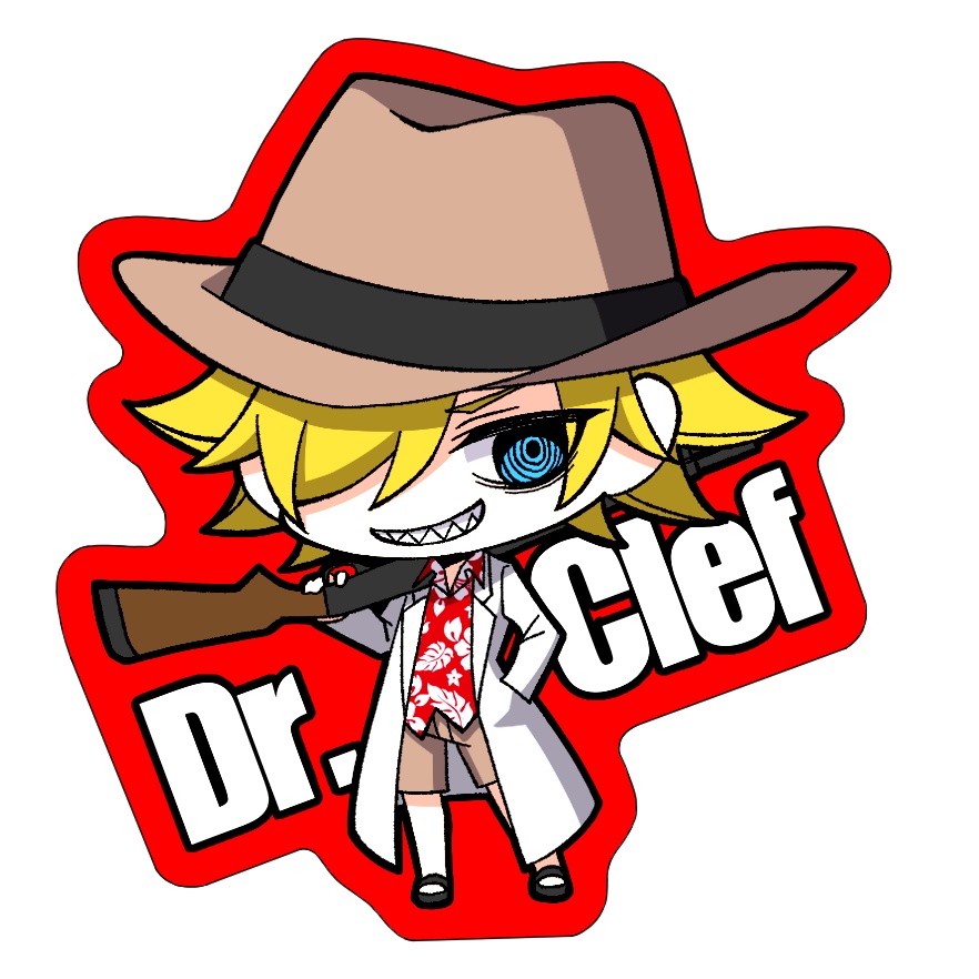 【SCP財団】クレフ博士ステッカー