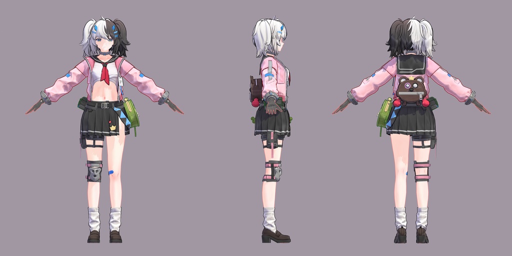 Snowbreak Eatchel【3Dモデル】