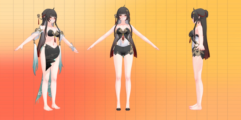 Lingsha【3Dモデル】