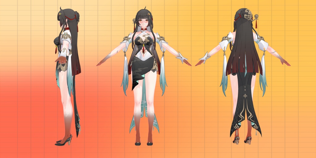 Lingsha【3Dモデル】