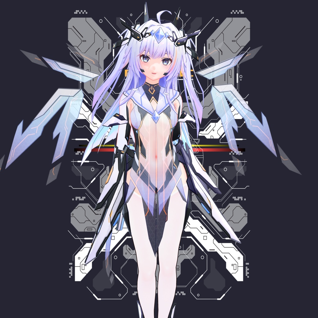 【3Dモデル】Lunara—PMX