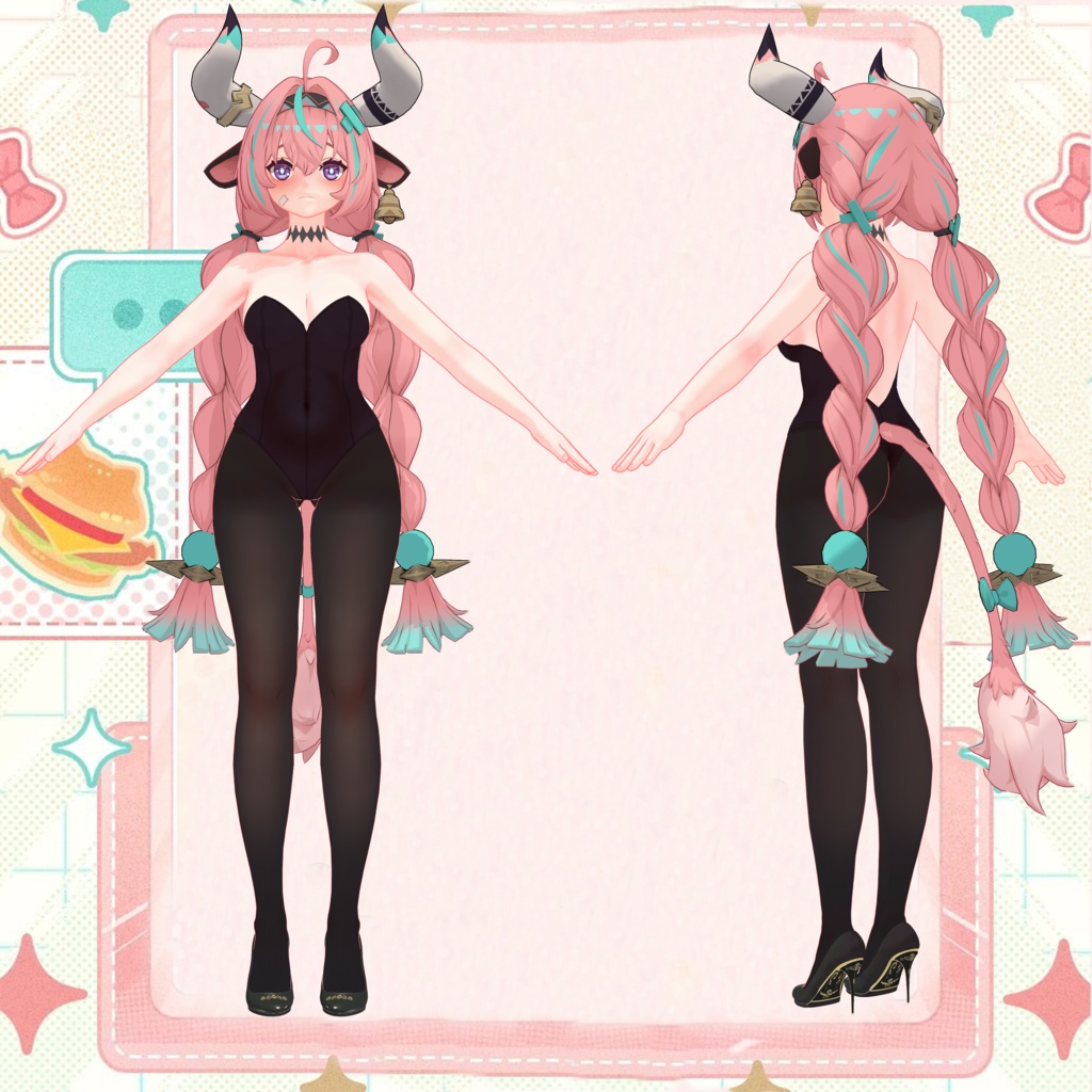 【3Dモデル】Varesa——PMX