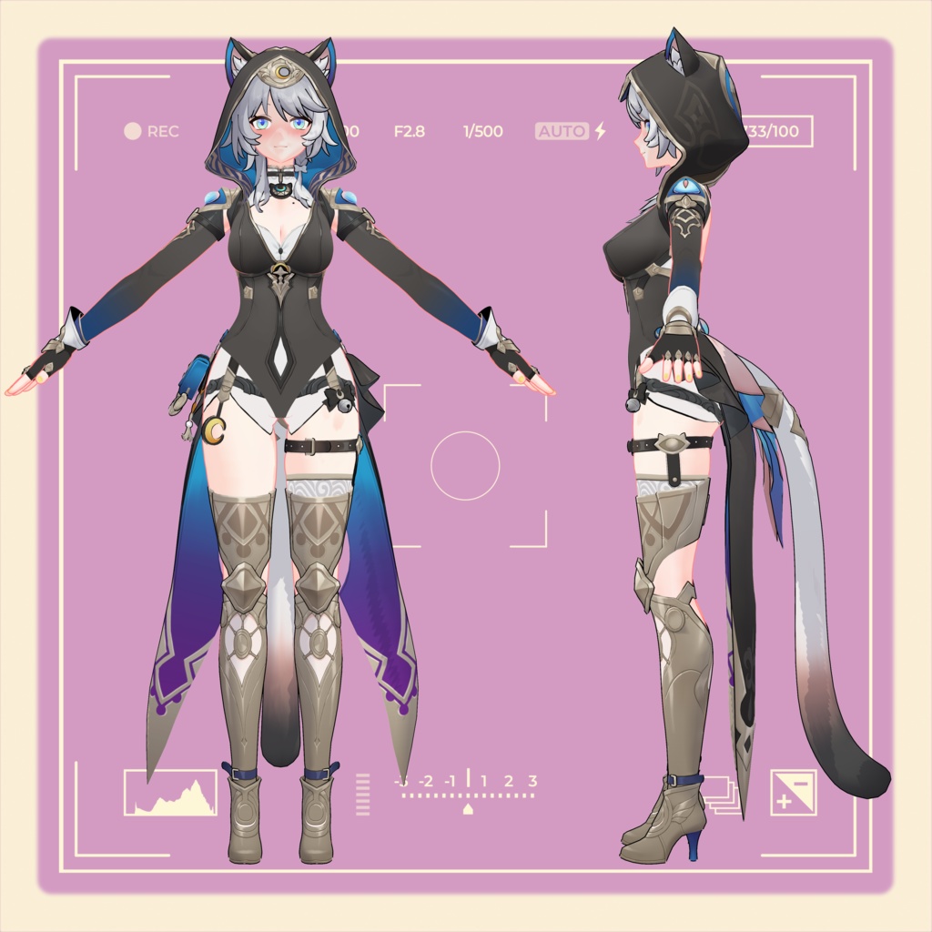 【3Dモデル】Cifera——PMX