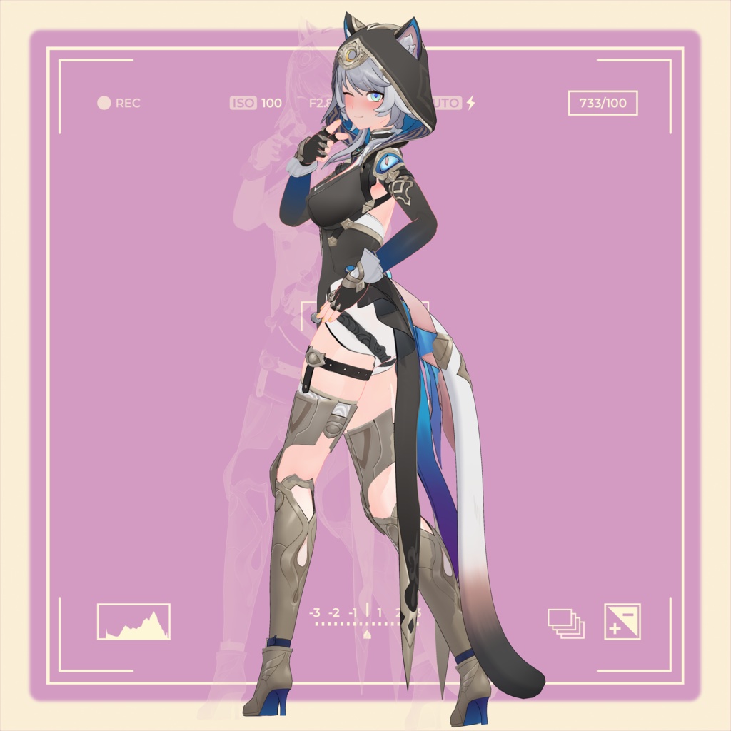 【3Dモデル】Cifera——PMX