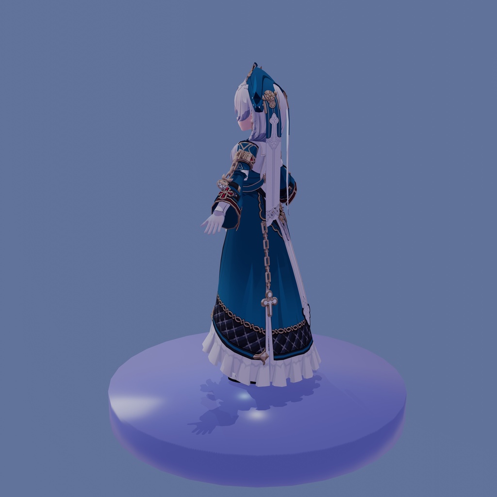 【3Dモデル】Theresa——PMX