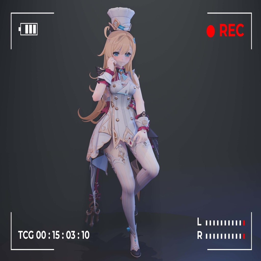 【3Dモデル】Escoffier——PMX