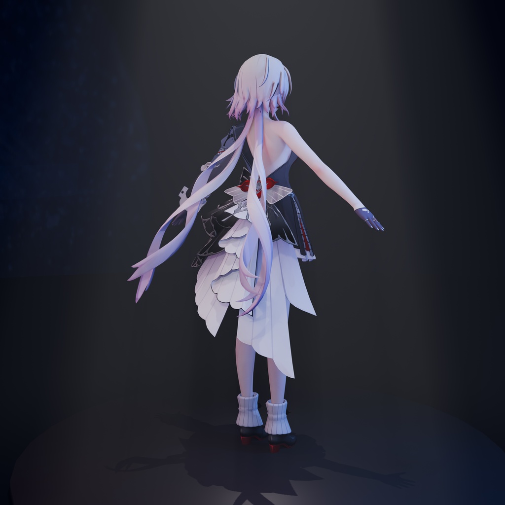 【3Dモデル】Evernight——PMX