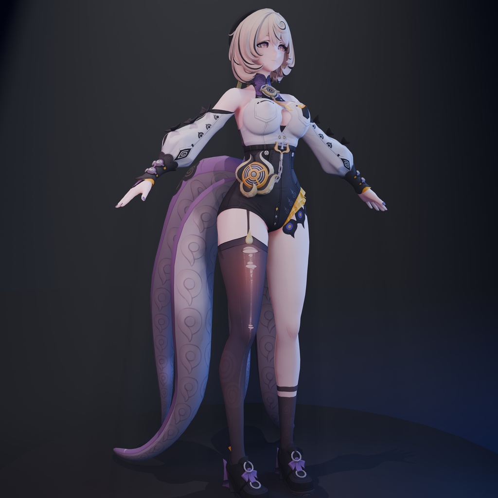 3Dモデル「Yidhari」——PMX