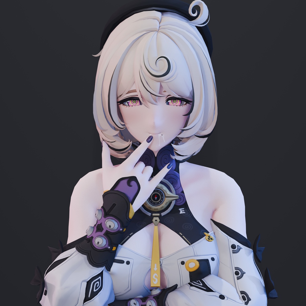 3Dモデル「Yidhari」——PMX