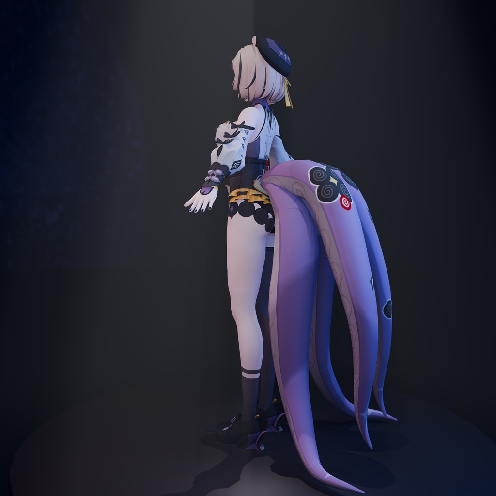 3Dモデル「Yidhari」——PMX