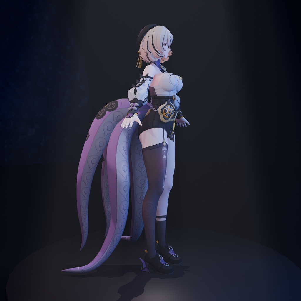 3Dモデル「Yidhari」——PMX