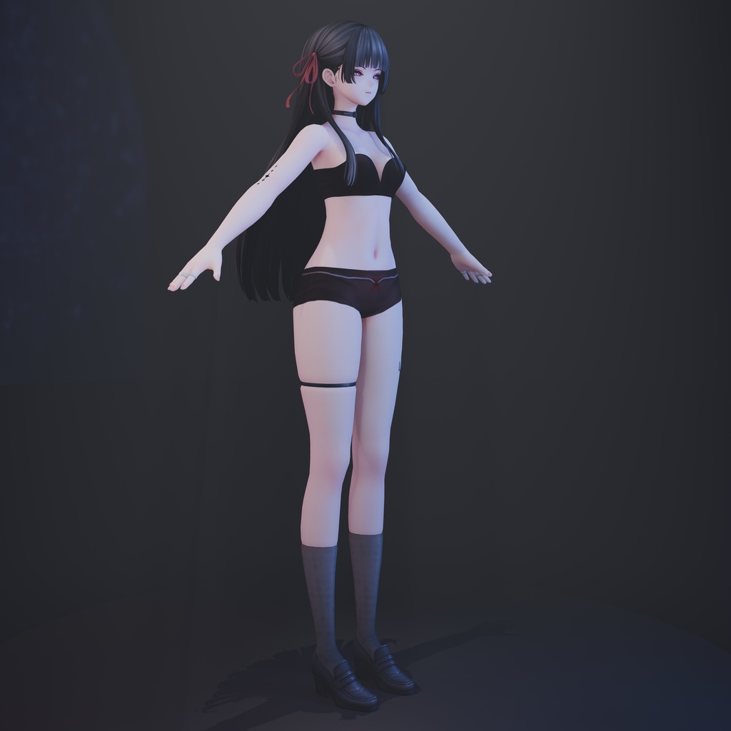 3Dモデル「Chisa」Ver1.0