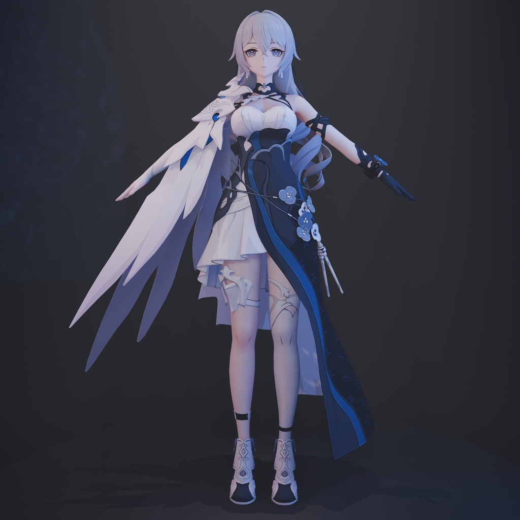 【3Dモデル】‌Bronya——PMX