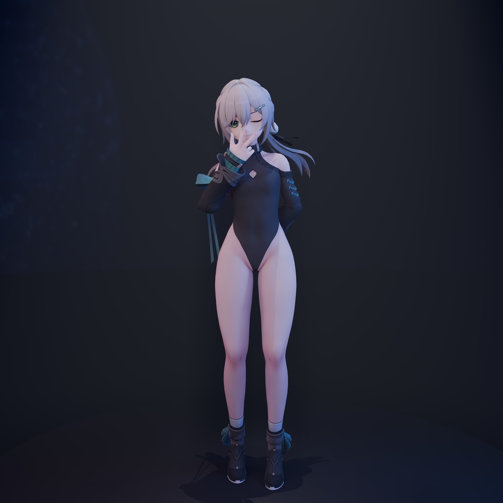 3Dモデル「Qingque」1.0_PMX