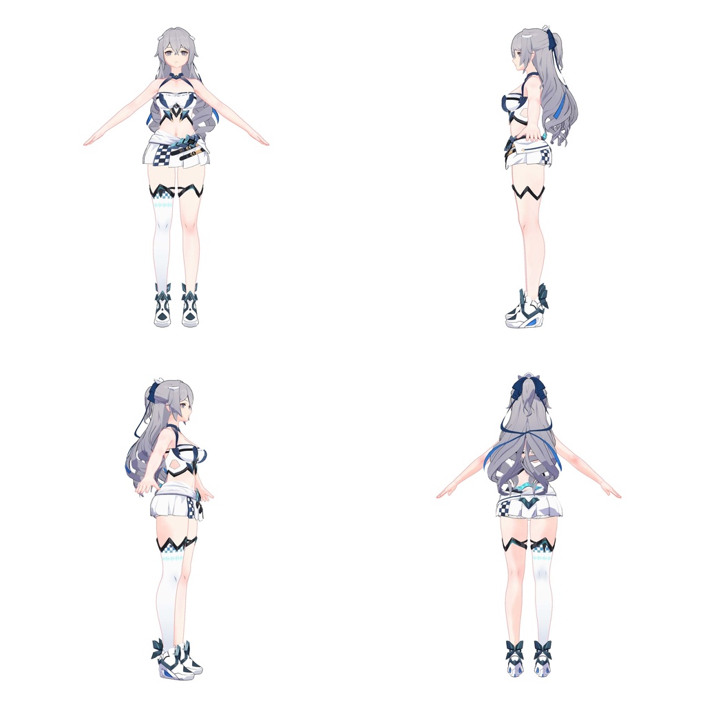 【3Dモデル】Bronya_1.0_PMX