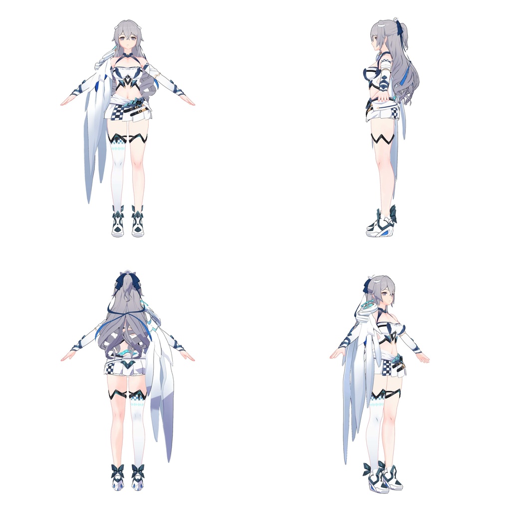 【3Dモデル】Bronya_1.0_PMX