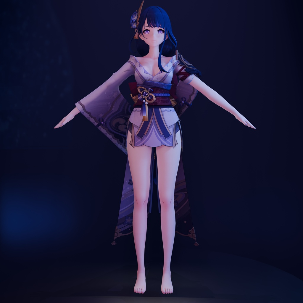 【3Dモデル】Raiden Shogun1.11