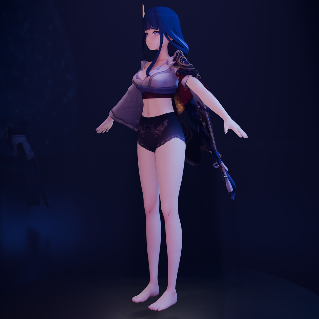 【3Dモデル】Raiden Shogun1.11