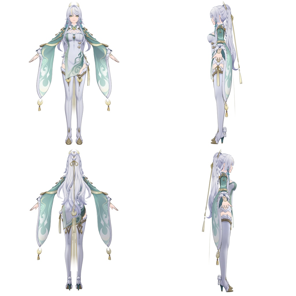【3Dモデル】Zibai 1.0