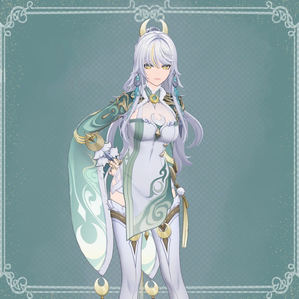 【3Dモデル】Zibai 1.0