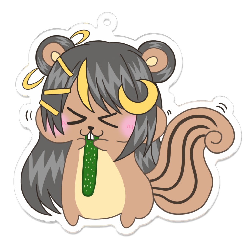 りすっきー(キュウリ)