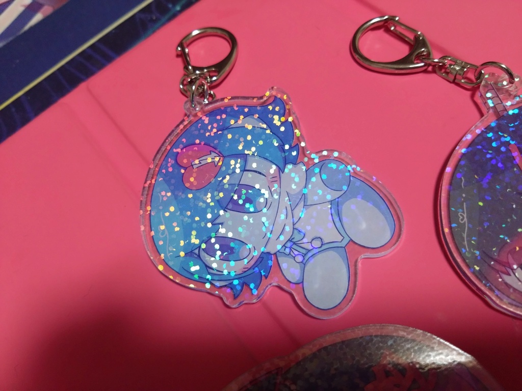 からっぽっぷす ホロアクリルキーホルダー