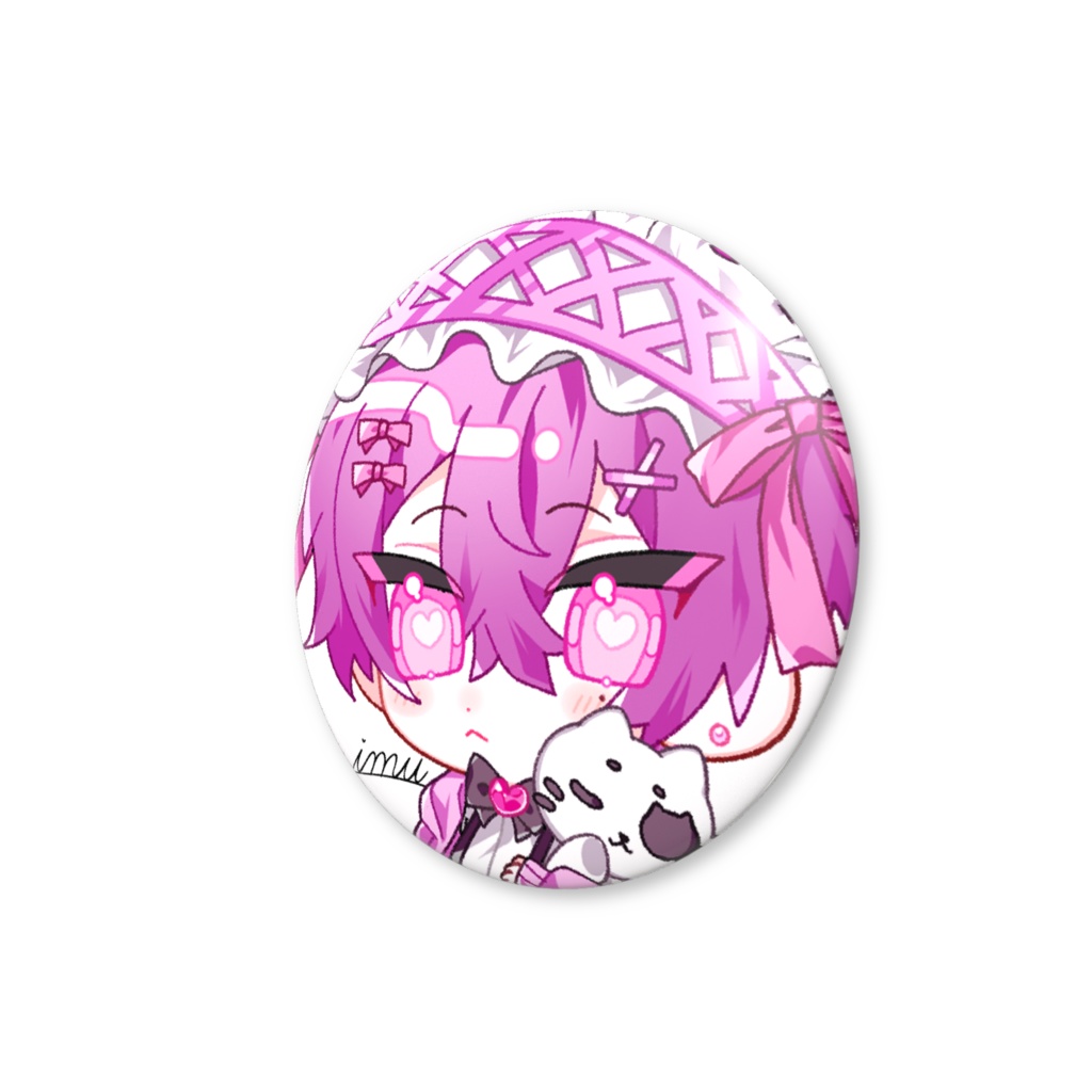 いむの缶バッチ