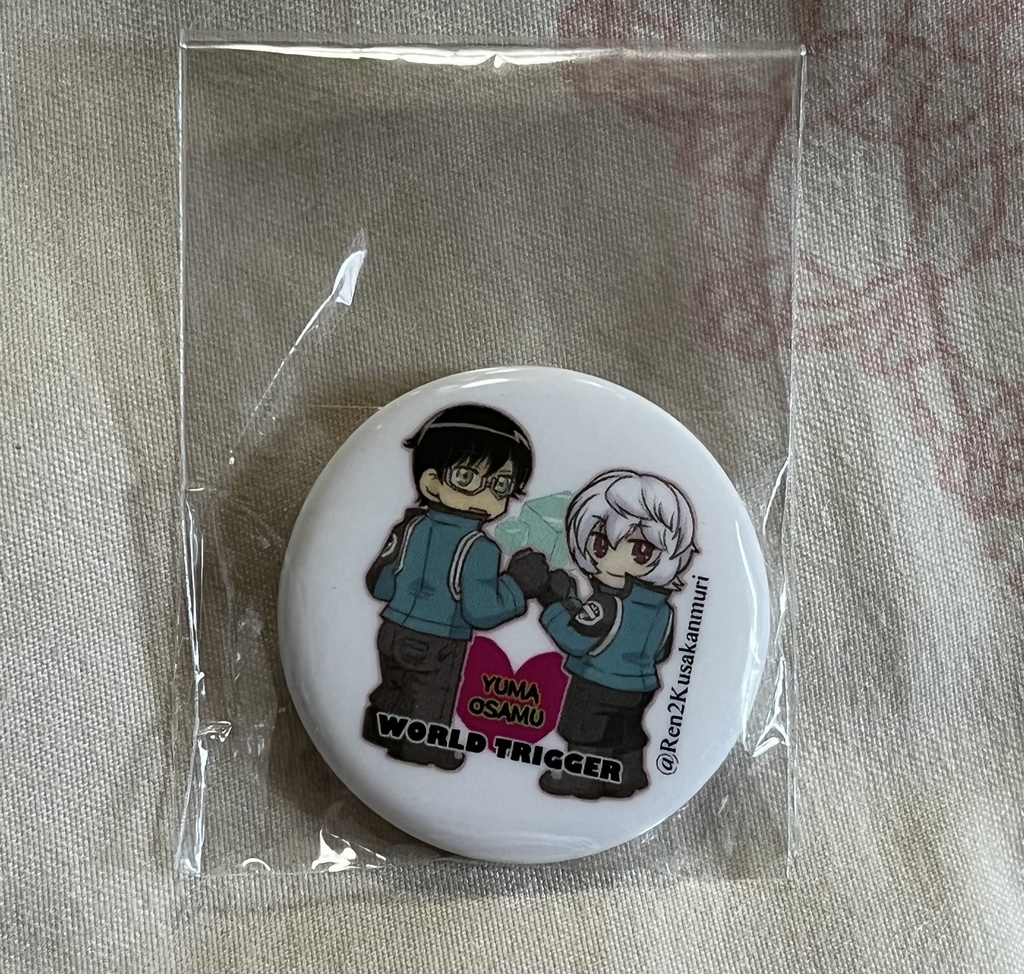 ゆまおさ缶バッジ