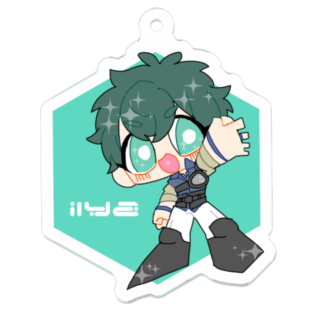 アクリルキーホルダー　イリヤ