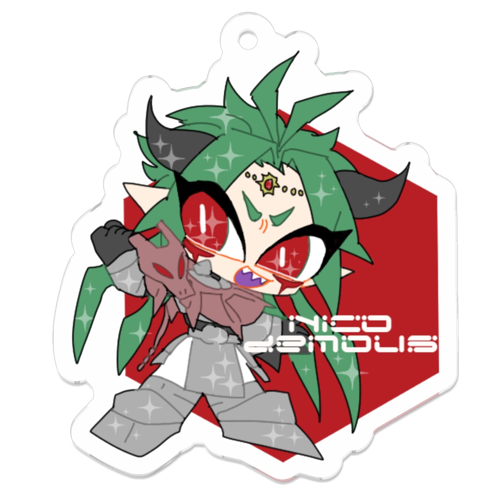 アクリルキーホルダー　ニコデモウス