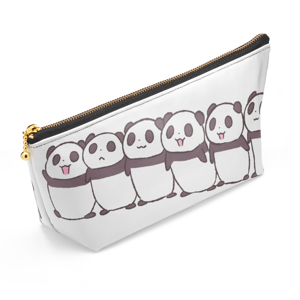 パンダすずなりポーチ