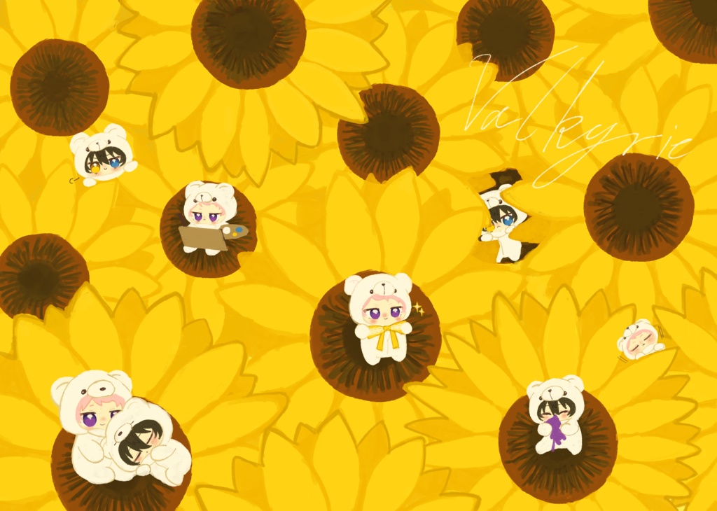 いつぬいひまわり🌻パラダイスゲブ